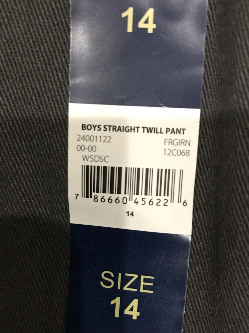 U.S. Polo Assn. Men's Dark Gray Straight Jeans